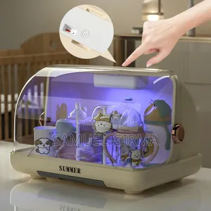 Photo - Mk- 0622 Ultraviolet Disinfectant Bottle and Food Item Storage Rack