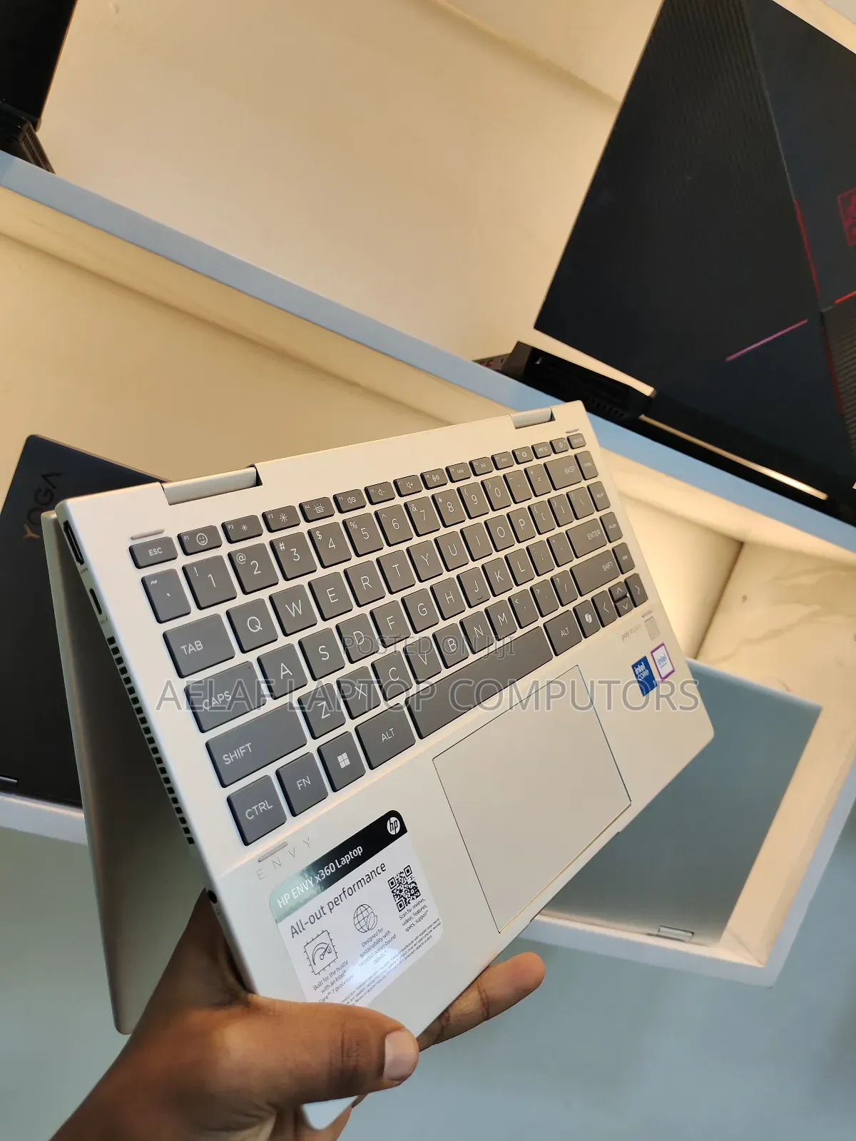 New Laptop HP Envy X360 16GB Intel Core I7 SSD 512GB