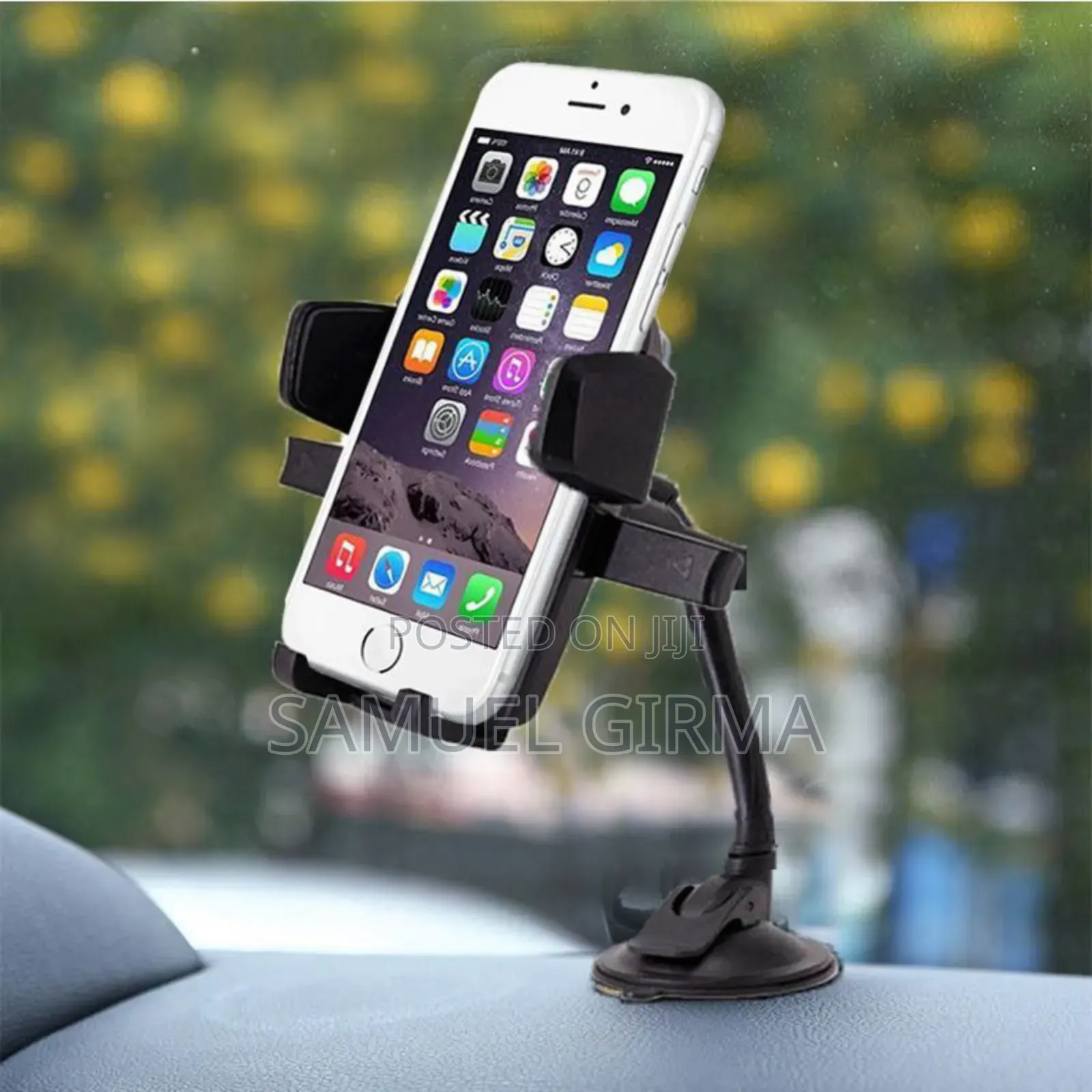 Universal Flexible Mobile Phone Holder Stand With a Suction Cup Base