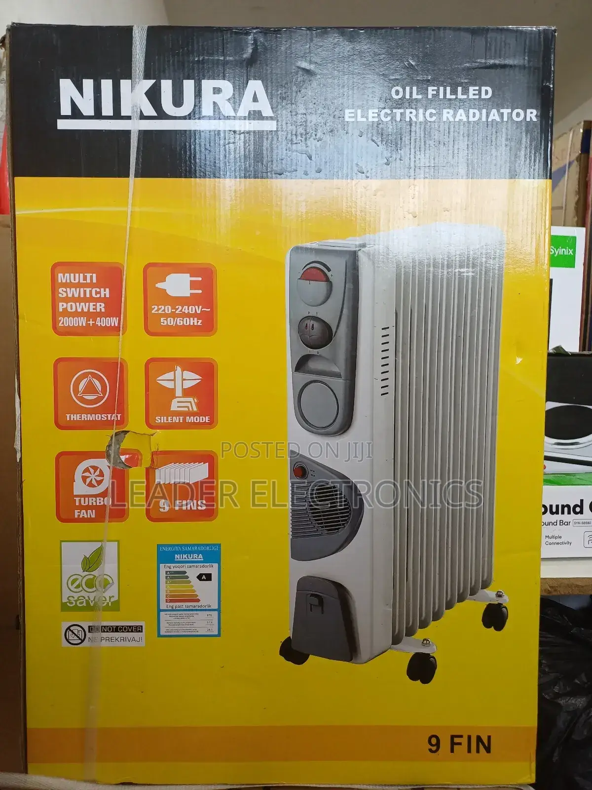 Nikura Oil Heater 9fin የቤት ማሞቅያ (High Quality Product)