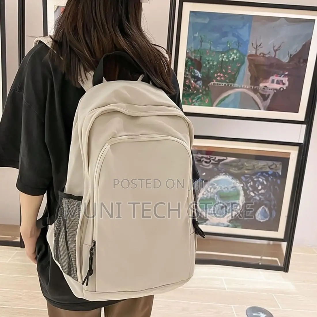 School Bag Elementary and High School Students Style