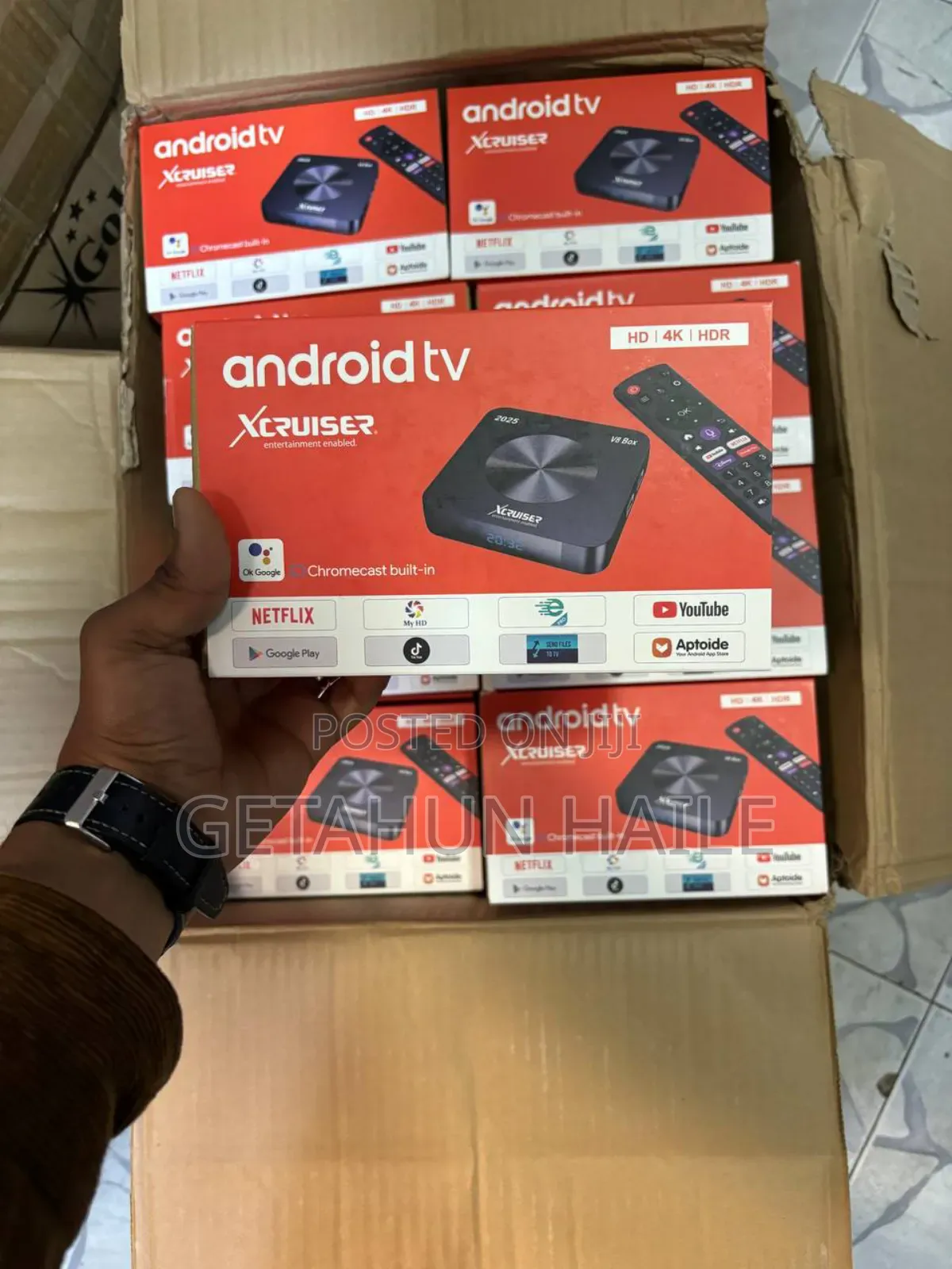 Xcruiser V8 256gb Android Tv Box Back in Stock