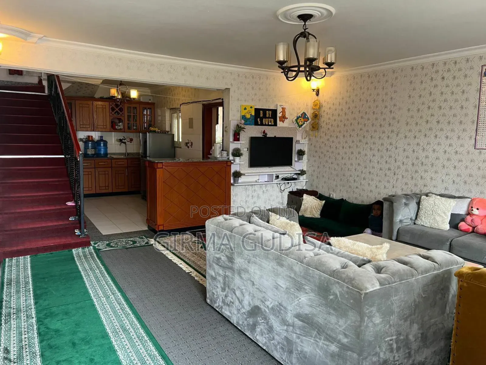 Furnished 6bdrm Villa in ቦሌ ሚካኤል, Akaky Kaliti for sale