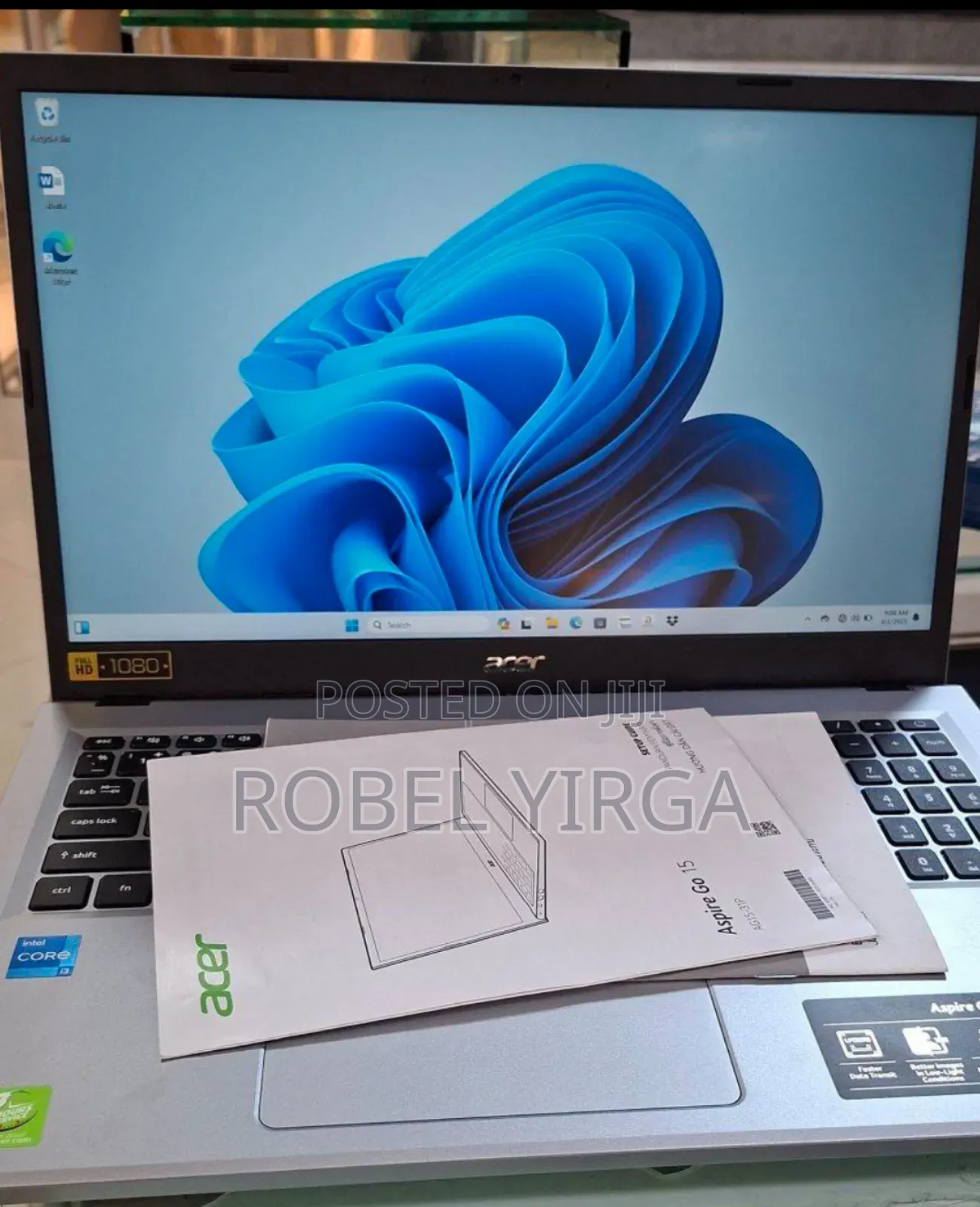 New Laptop Acer Aspire 5 8GB Intel Core I3 SSD 512GB