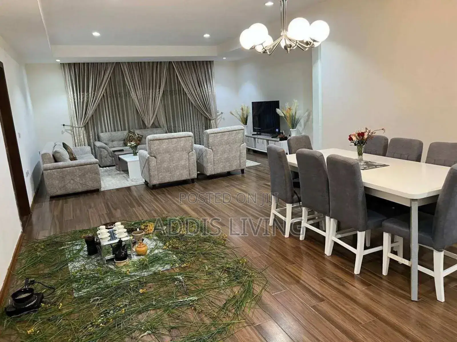 Furnished 3bdrm Apartment in Bole for sale