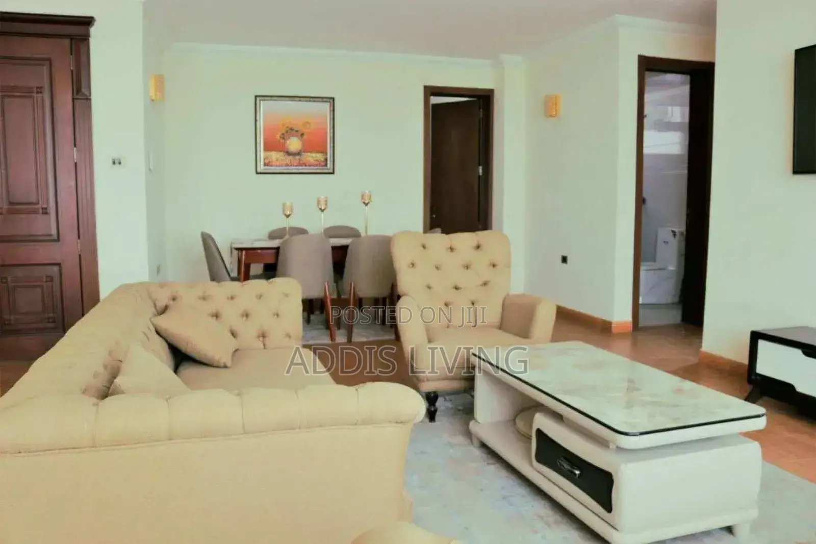Furnished 3bdrm Apartment in Bole for sale
