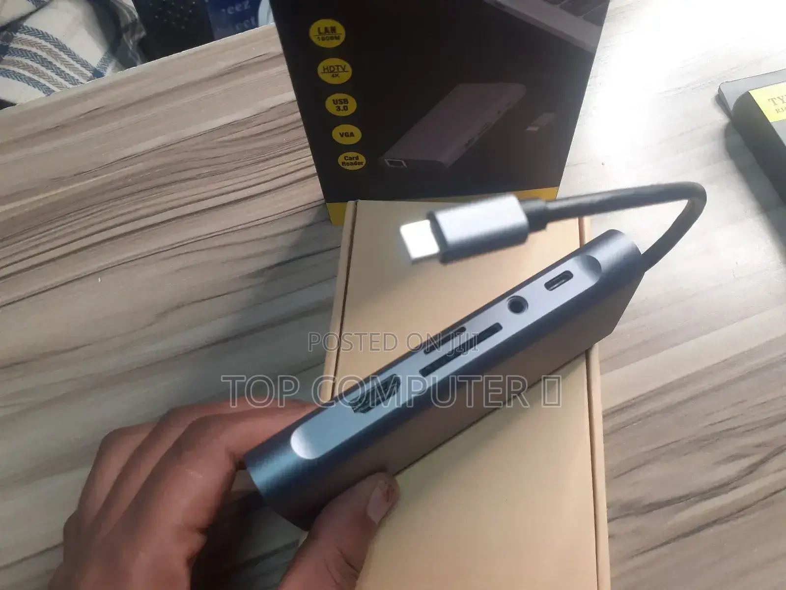 Type C to Hdmi.Vga Dp.Usb.Rj45.Sd.All Cable