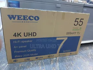 Photo - Weeco 55 Inch Smart Uhd Tv