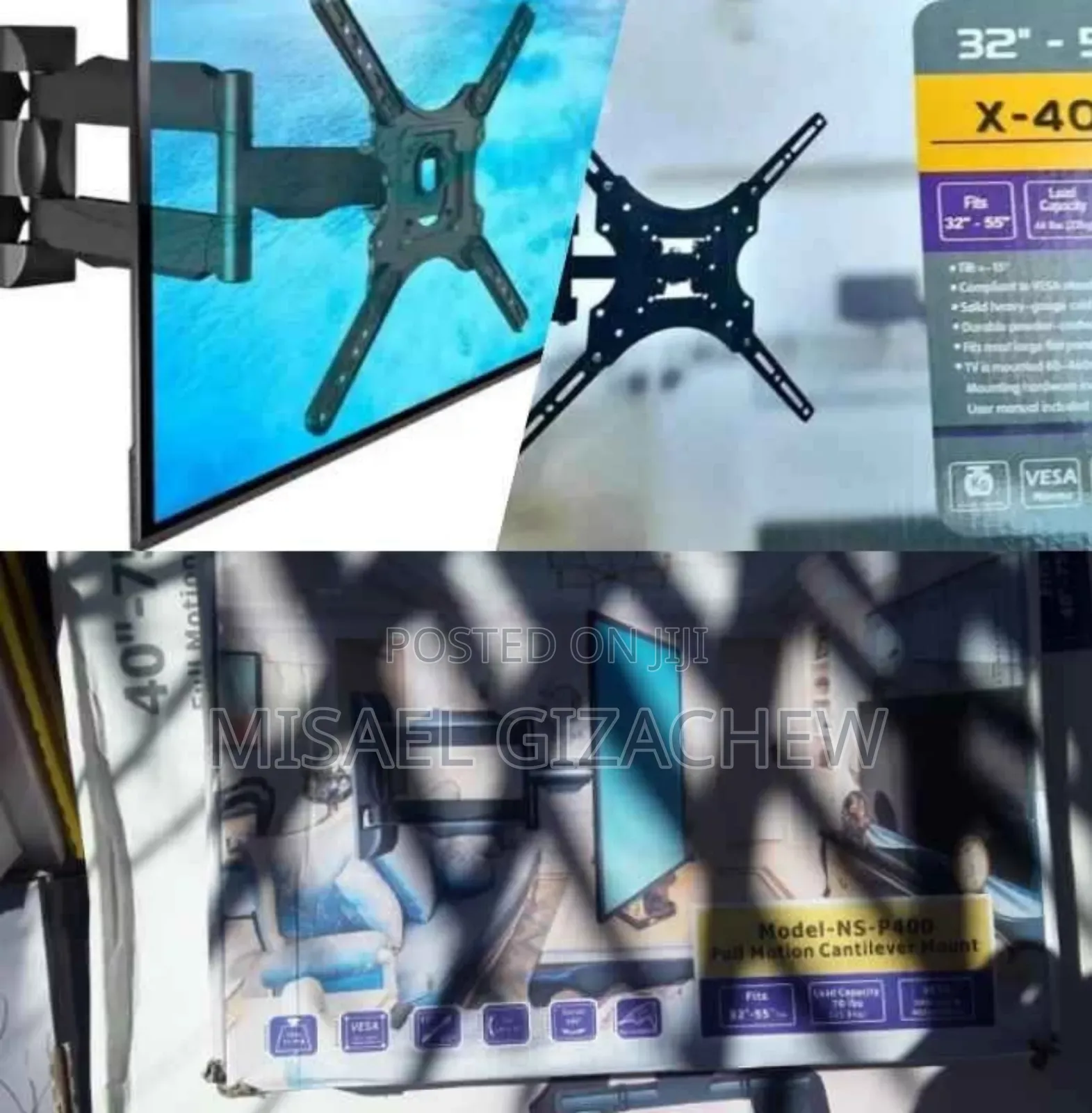 Tv Wall Mount Flaxible and Non Flexible