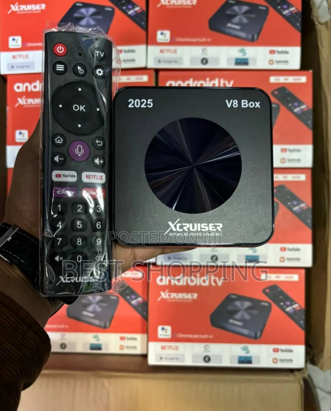 Xcruiser V8 Smart Box Tv Box 256 Gb 8 Ram ( Tv Smart ማድረጊያ)