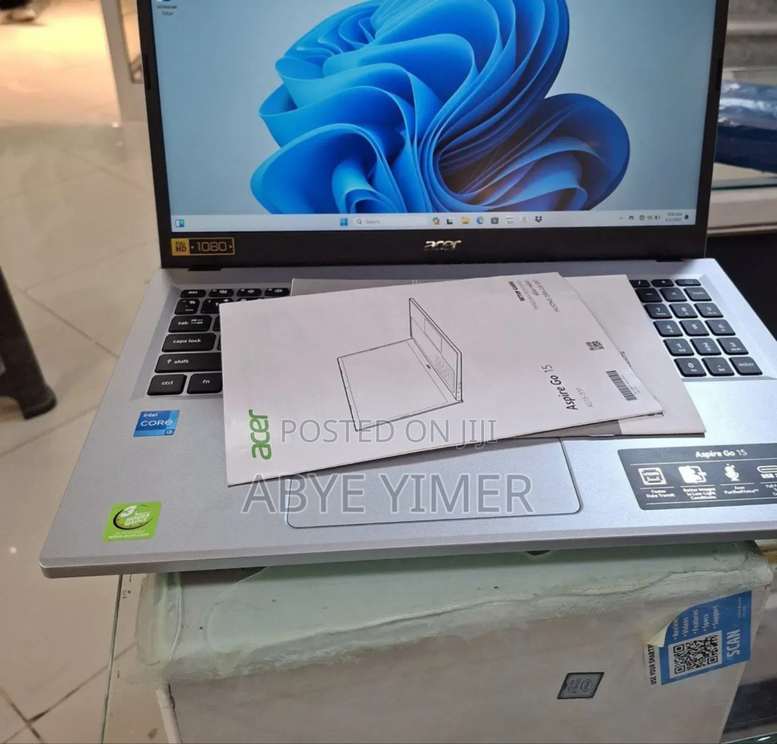 New Laptop Acer Aspire 3 A315-33 8GB Intel Core I3 SSD 512GB