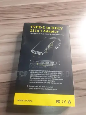 Type C to Hdmi.Vga Dp.Usb.Rj45.Sd.All Cable