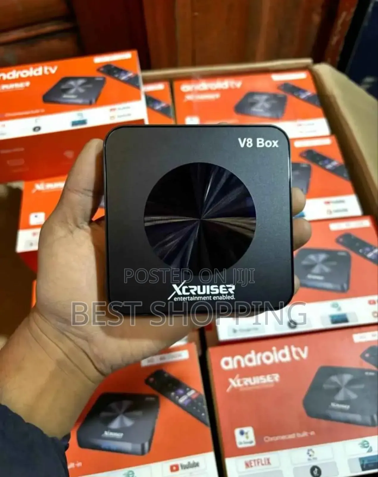 Xcruiser V8 Smart Box Tv Box 256 Gb 8 Ram ( Tv Smart ማድረጊያ)