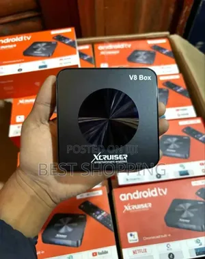 Xcruiser V8 Smart Box Tv Box 256 Gb 8 Ram ( Tv Smart ማድረጊያ)