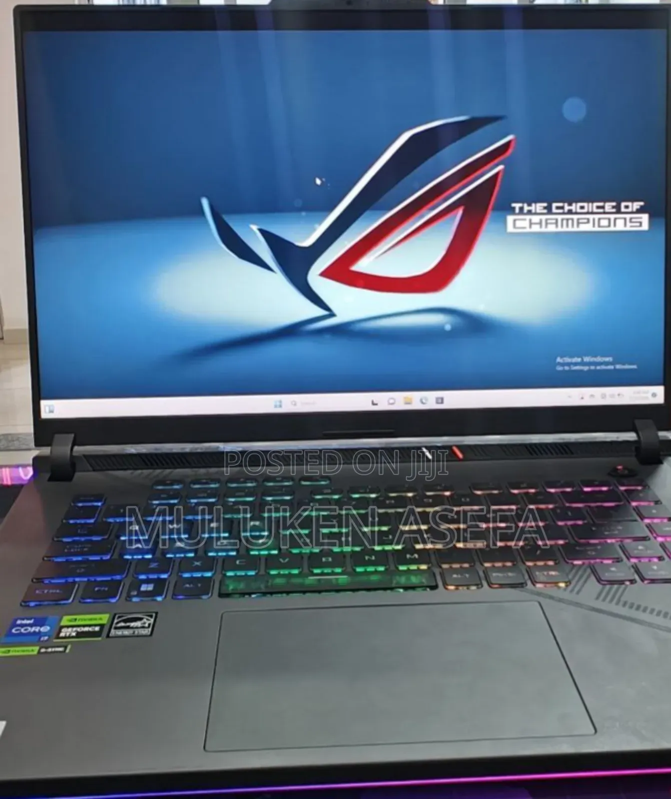 New Laptop Asus ROG Strix G15 16GB Intel Core I7 SSD 1T