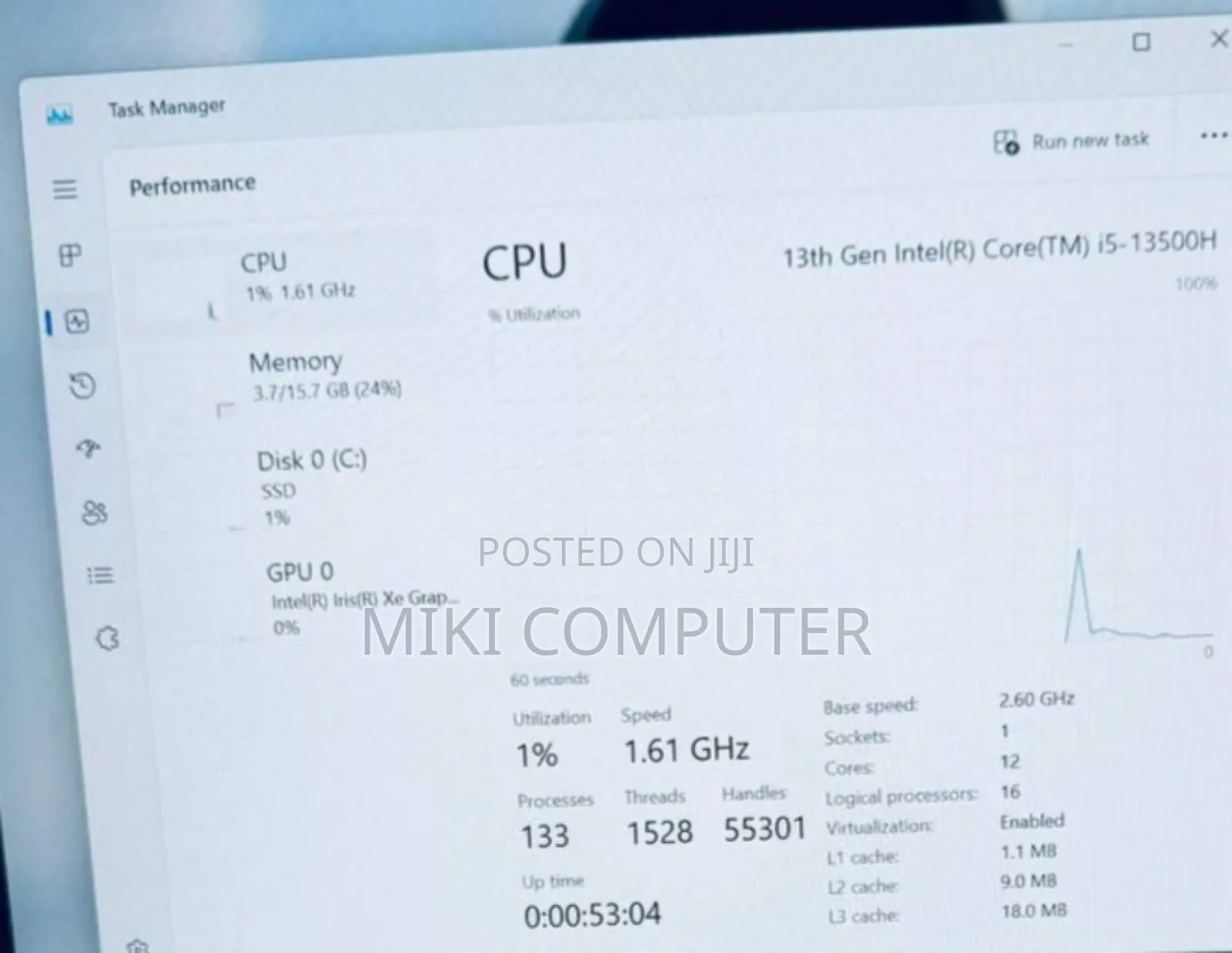 New Laptop HP Pavilion 15 16GB Intel Core i5 SSD 512GB