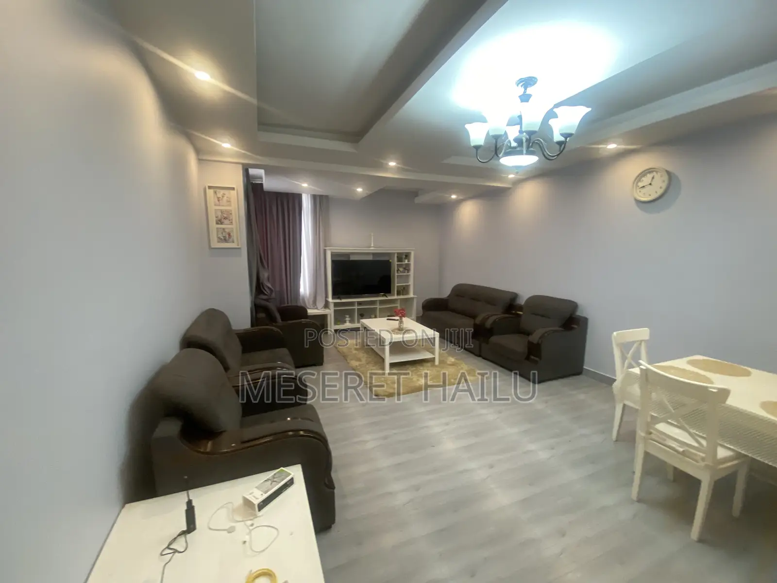 Furnished 3bdrm Apartment in Megenaga, Yeka for rent