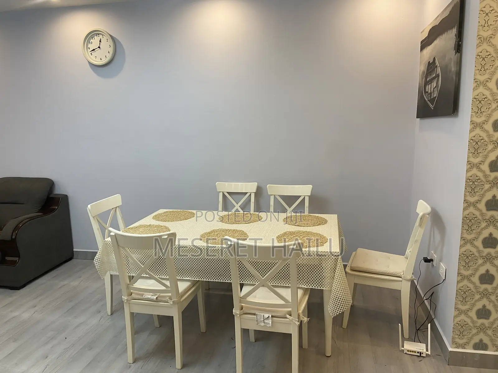 Furnished 3bdrm Apartment in Megenaga, Yeka for rent