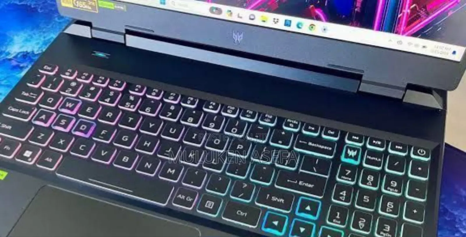 New Laptop Acer Predator 15 16GB Intel Core I9 SSD 1T