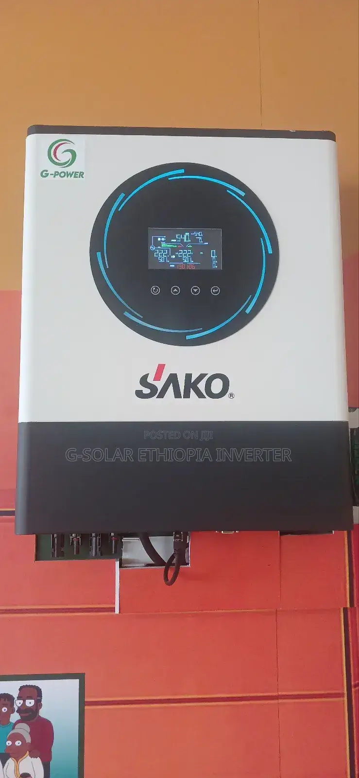 G-Power Solar + Battery Storage – Reliable Power for Ethiopian Homes
