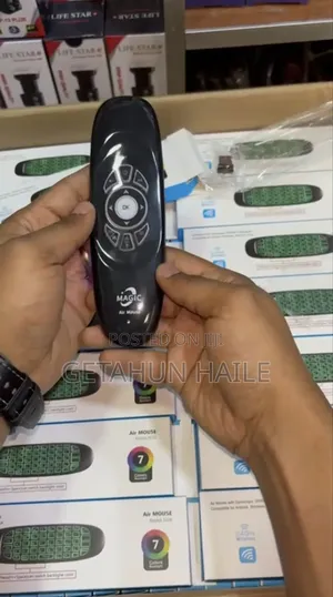 Air Mouse Remote With Rgb Light Keyboard