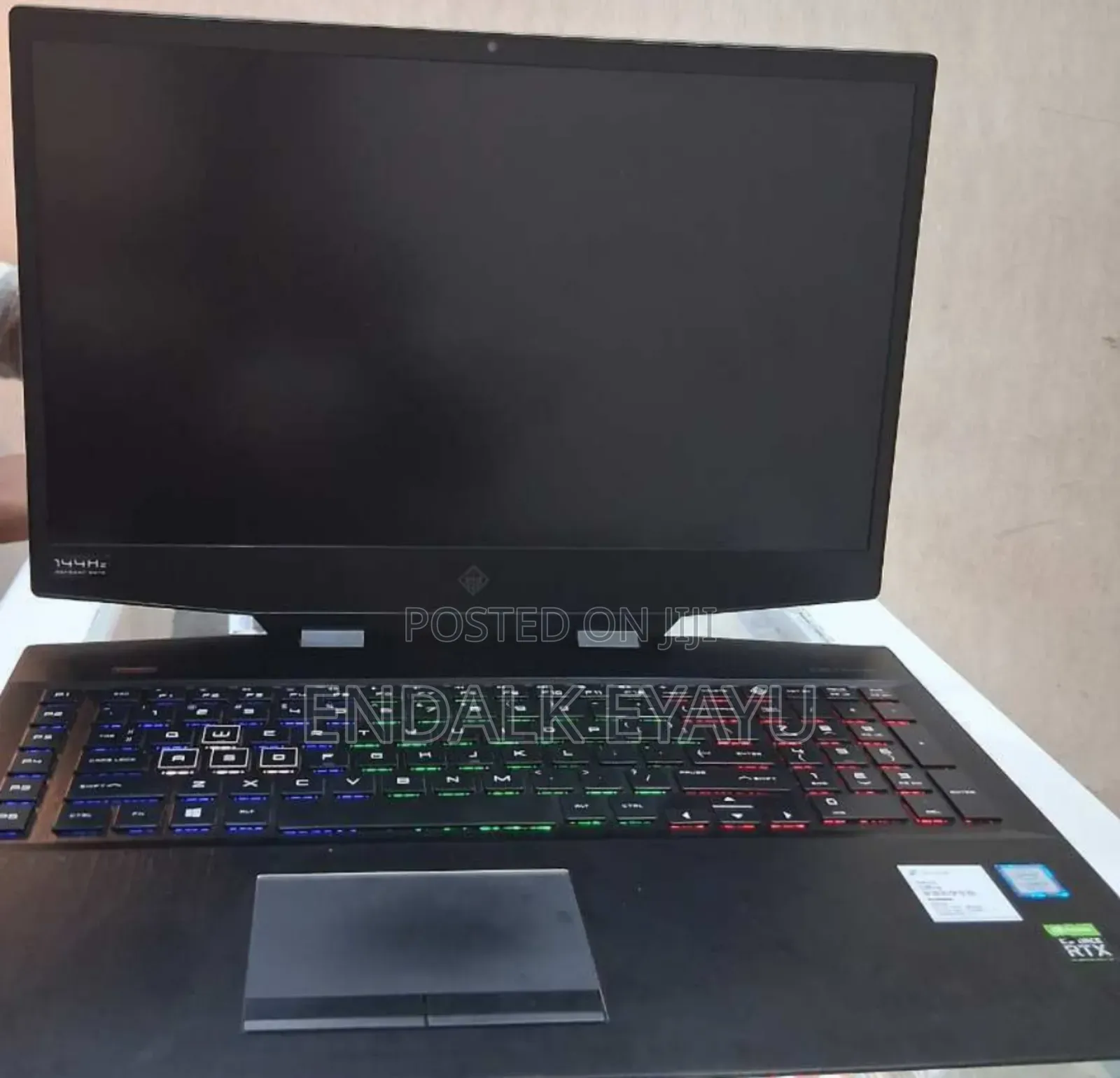New Laptop HP Omen 17 16GB Intel Core I7 SSD 1T