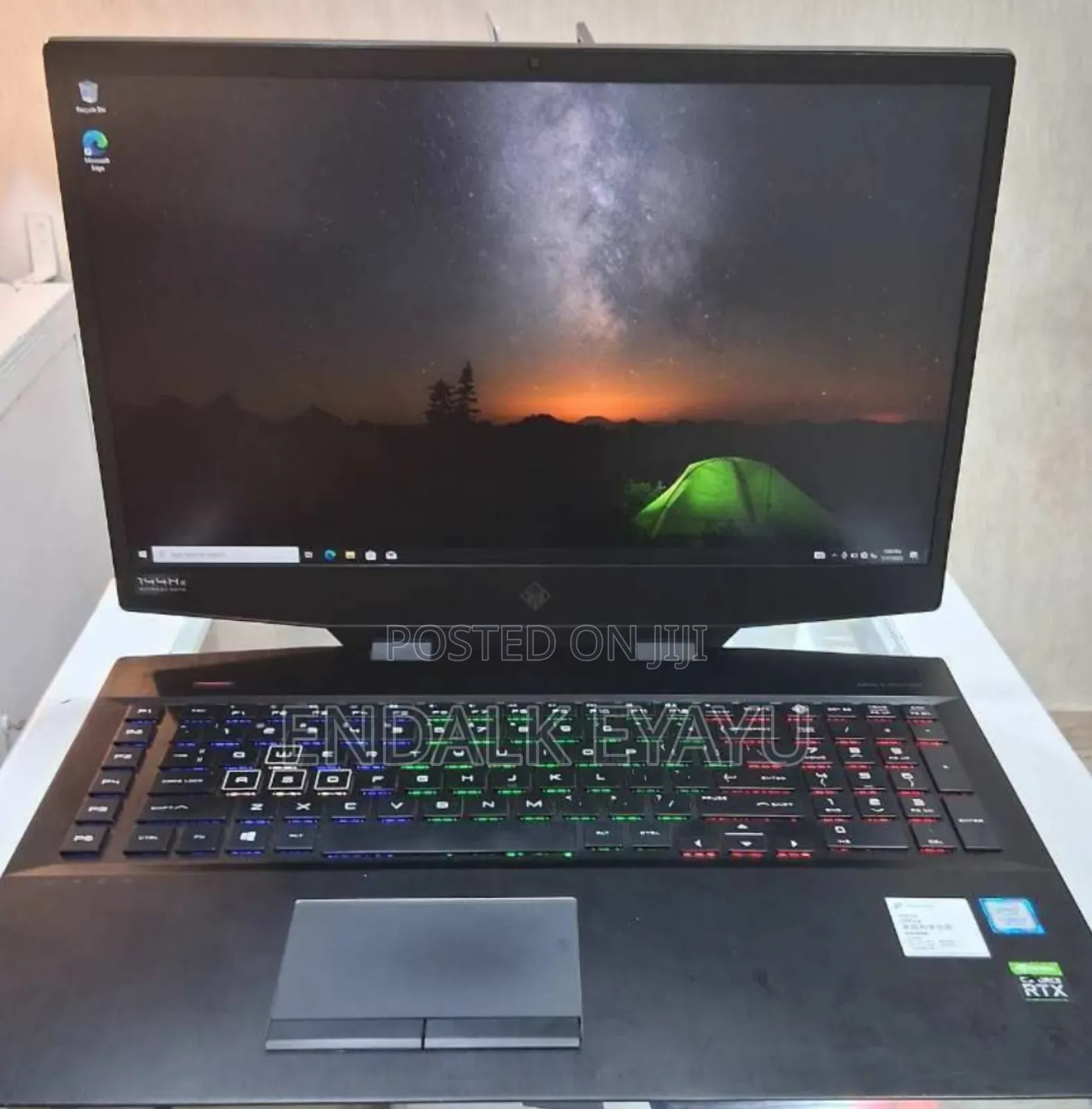 New Laptop HP Omen 17 16GB Intel Core I7 SSD 1T