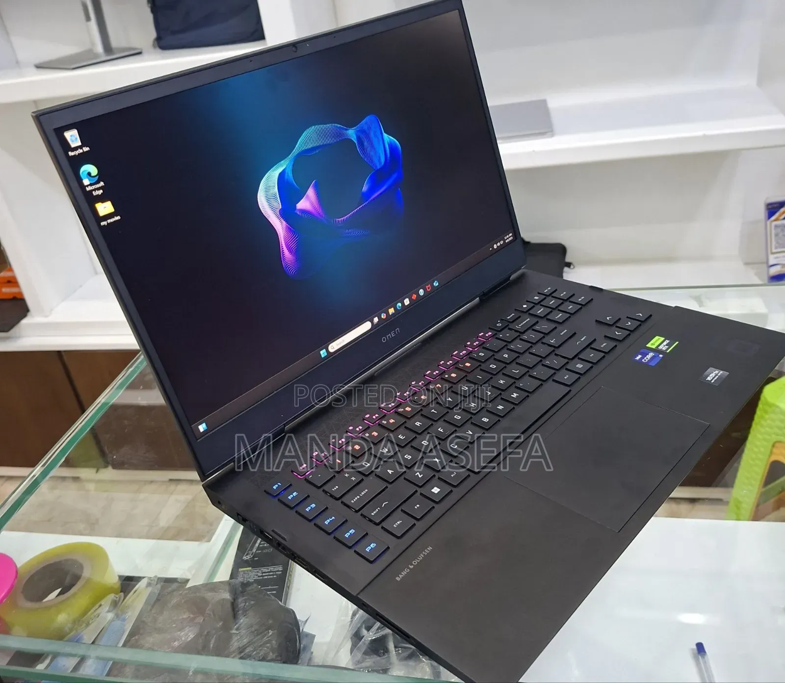 New Laptop HP Omen 17 32GB Intel Core I9 SSD 2T