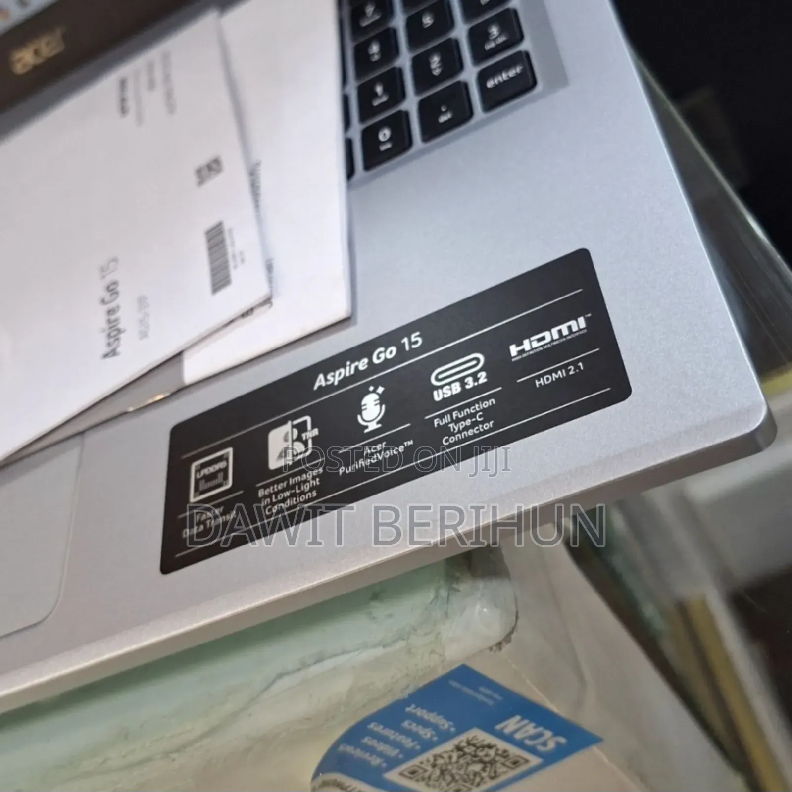 New Laptop Acer 8GB Intel Core i3 SSD 512GB