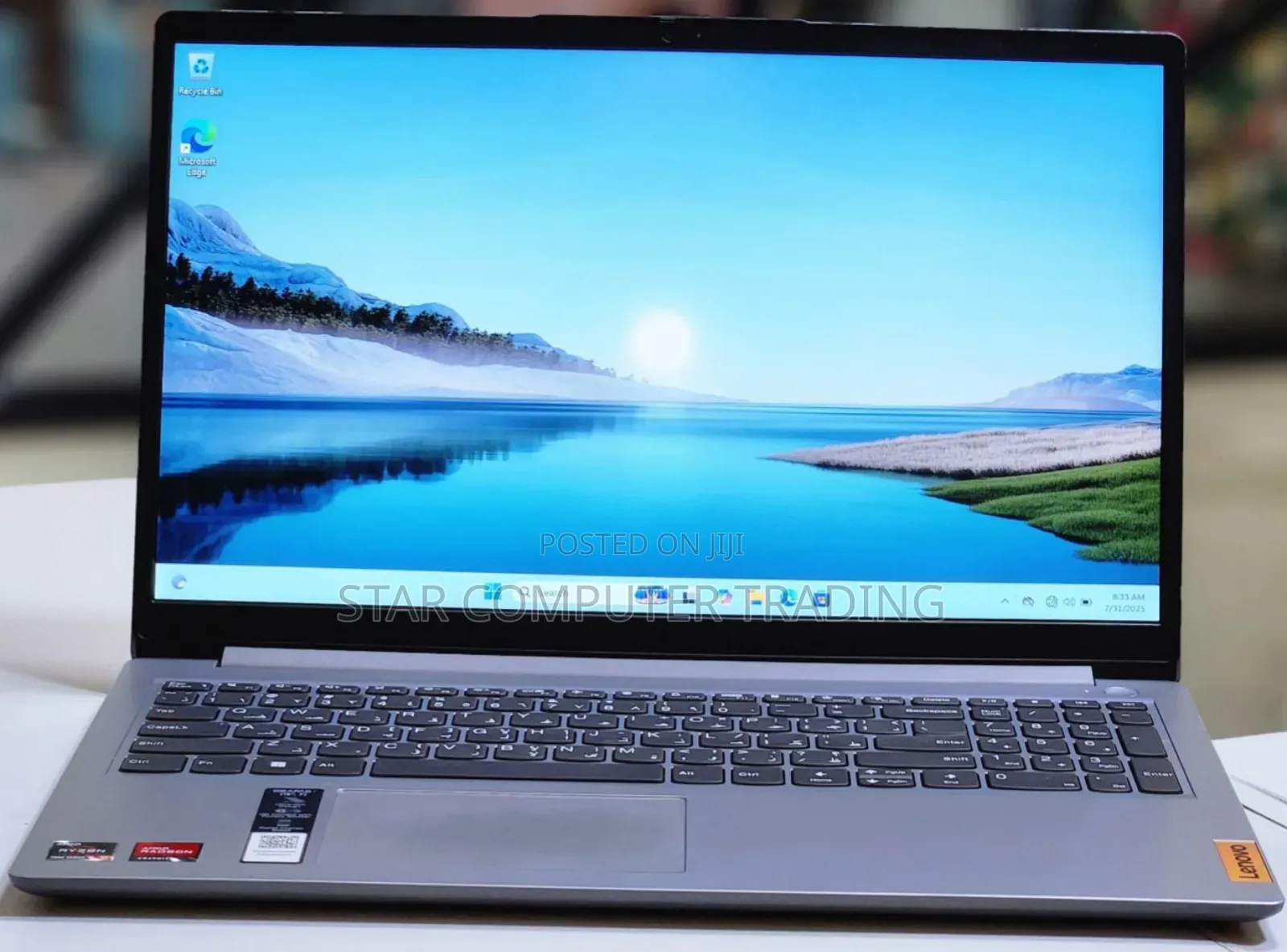 New Laptop Lenovo Ideapad 3 8GB AMD Ryzen 5 SSD 512GB