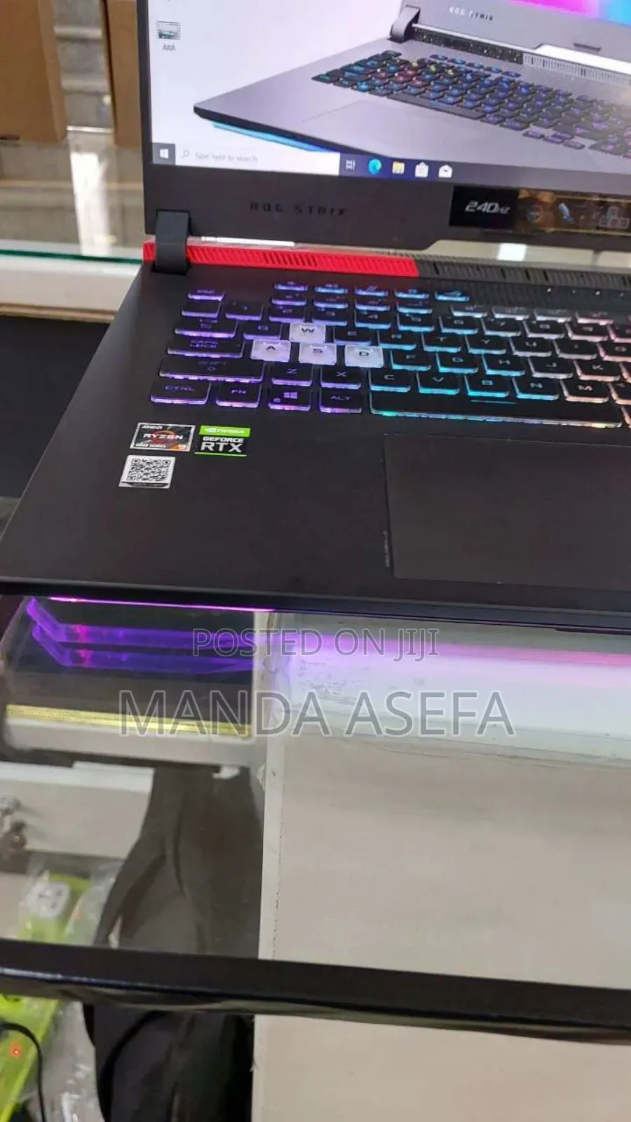 New Laptop Asus ROG Strix G16 G614 16GB AMD Ryzen 9 SSD 512GB