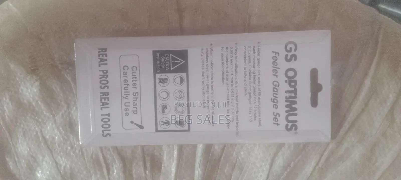 Feeler Guage Set (ስፔስ ሜትር)-15 Blade