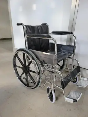 Wheelchair==Chrome Polished Wheelchair With Brake 喚wheelchair_[]Wheel