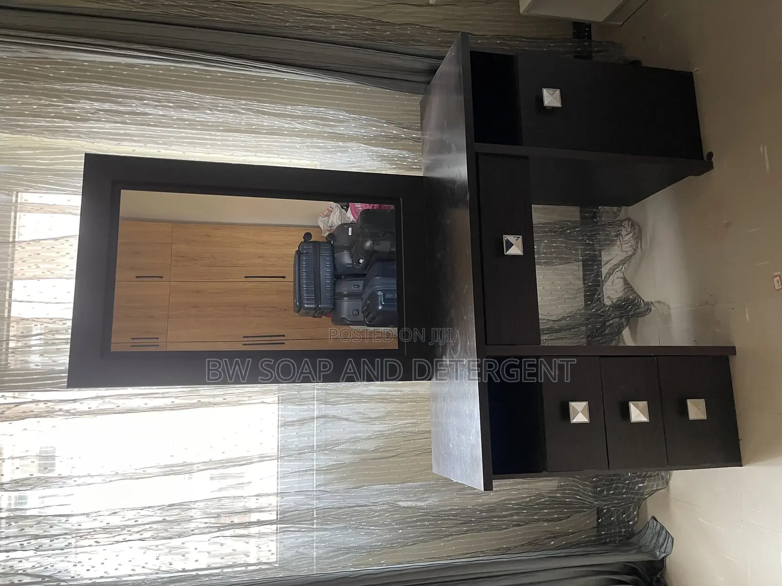 Bed-Frame and Dressing Table Set