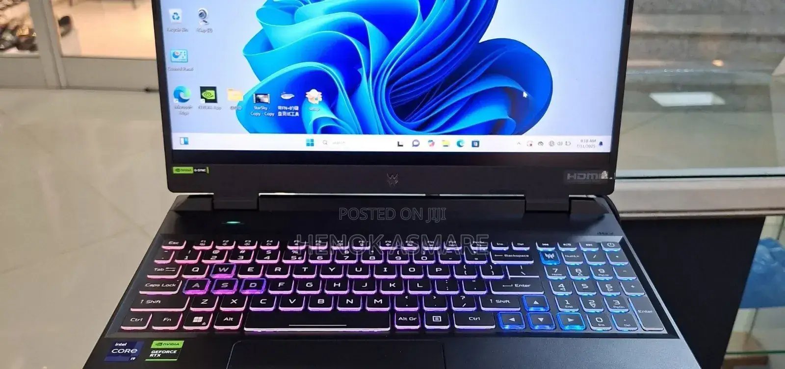 New Laptop Acer Predator Helios 300 16GB Intel Core I9 SSD 1T