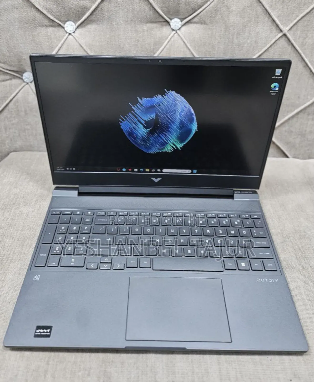 New Laptop HP Victus 16 16GB AMD Ryzen 7 SSD 512GB