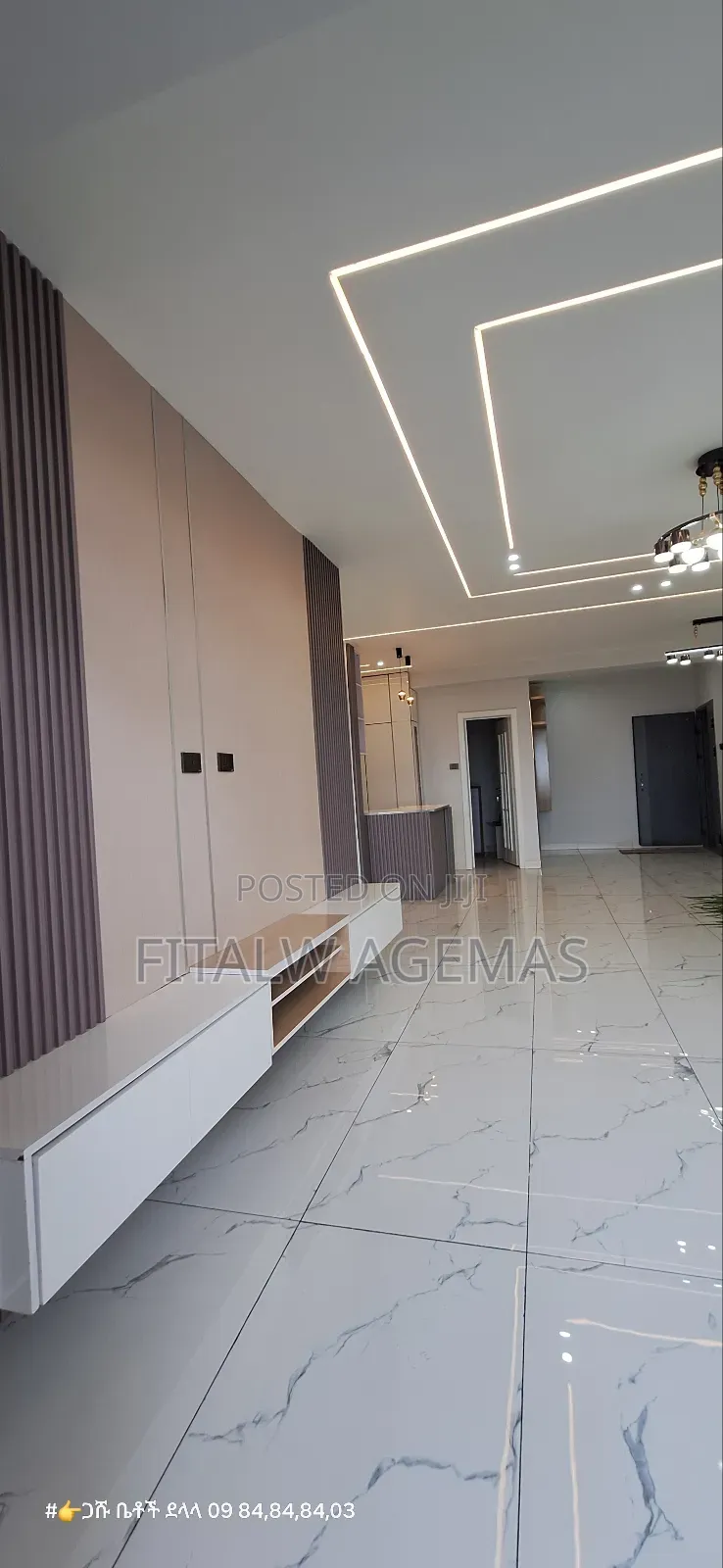 Furnished 3bdrm Apartment in አፓርታማ, Yeka for sale