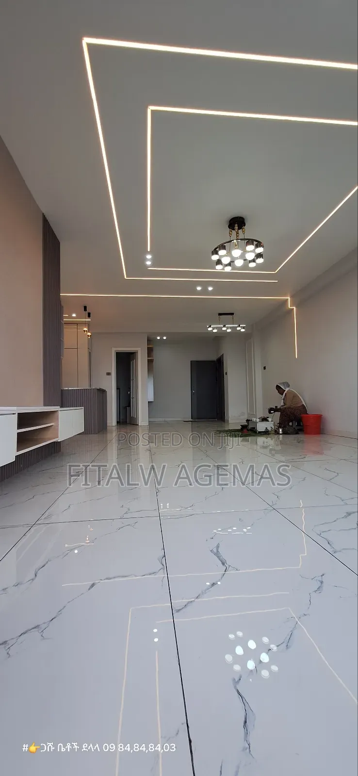 Furnished 3bdrm Apartment in አፓርታማ, Yeka for sale