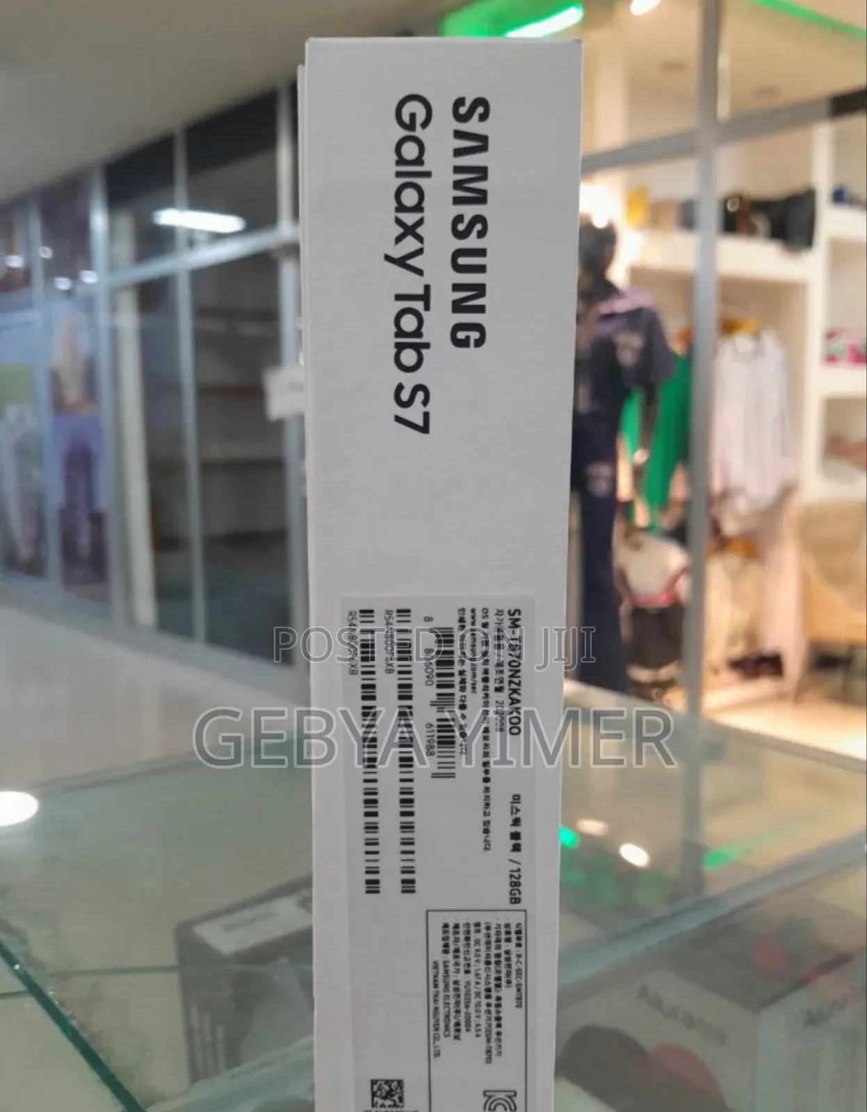 New Samsung Galaxy Tab S7 128 GB Silver