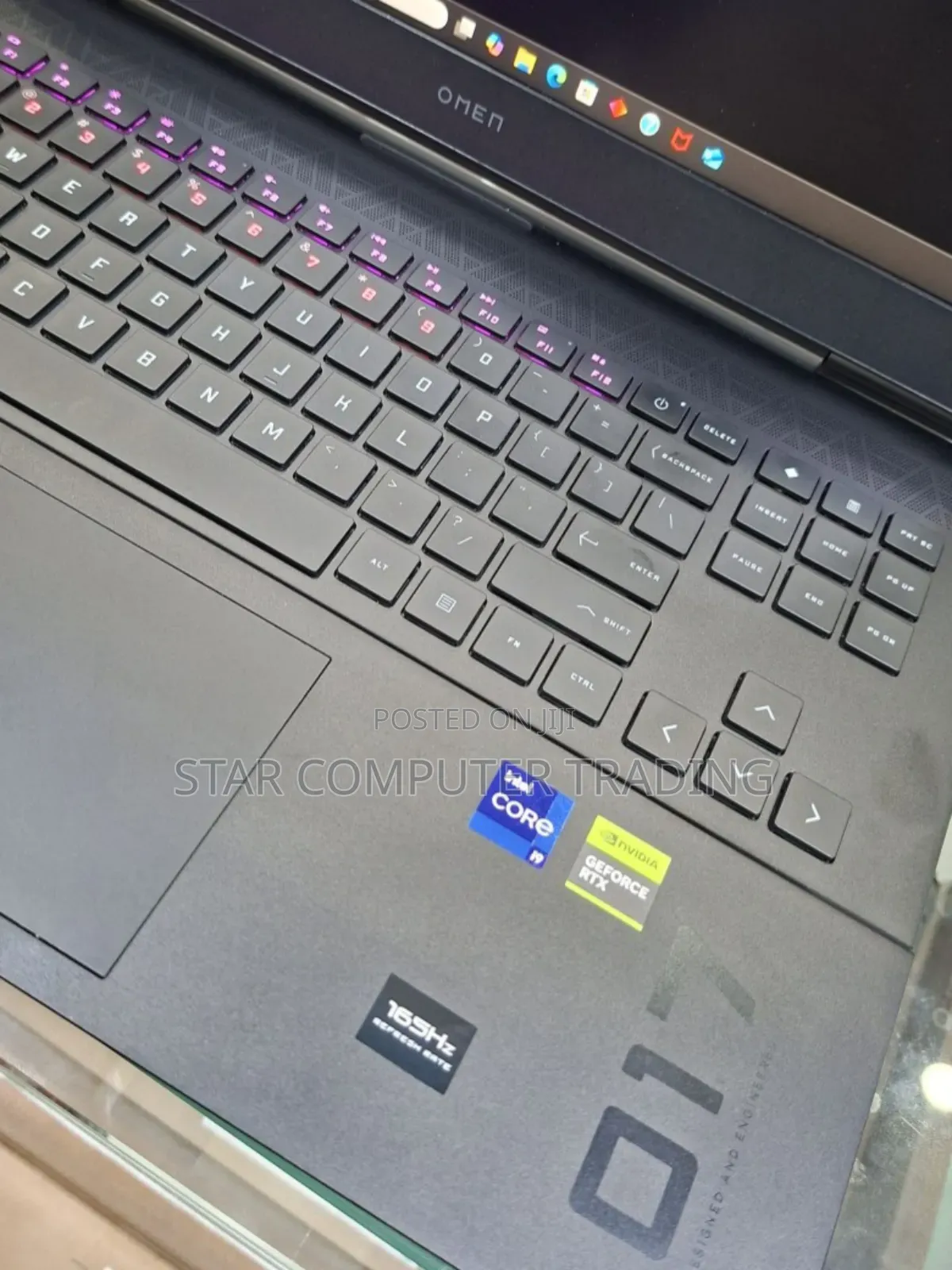 New Laptop HP Omen 17 32GB Intel Core I9 SSD 2T