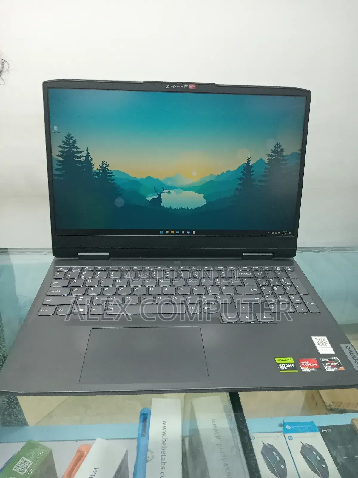 New Laptop Lenovo Ideapad Gaming 3 16GB AMD Ryzen 7 SSD 512GB