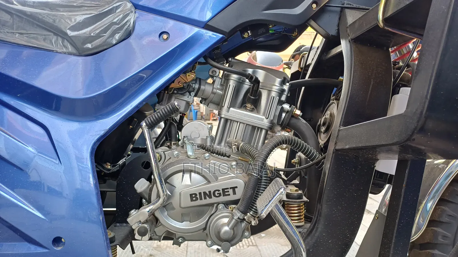 New Bajaj Stroke 2024 Blue