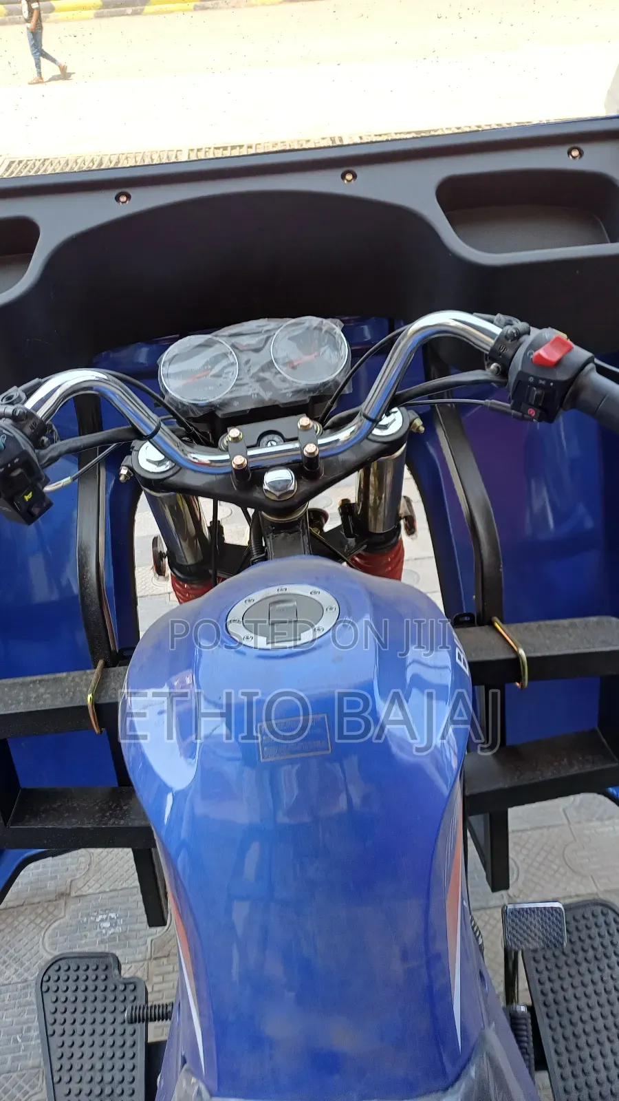 New Bajaj Stroke 2024 Blue