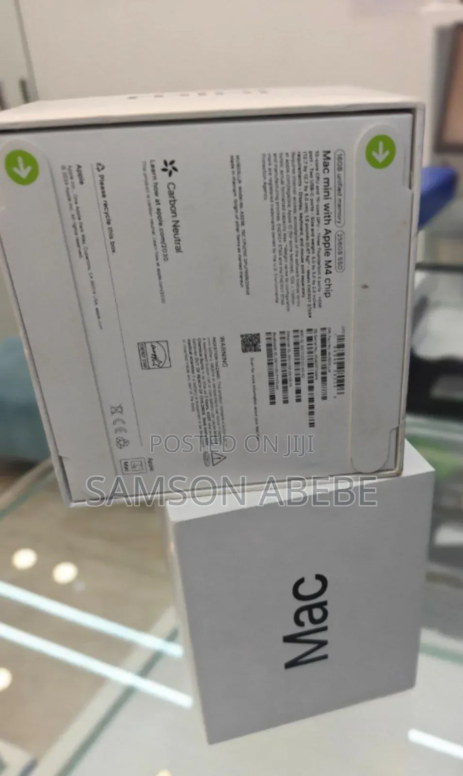 New Desktop Computer Apple Mac Mini M4 16GB Apple M4 SSD 256GB