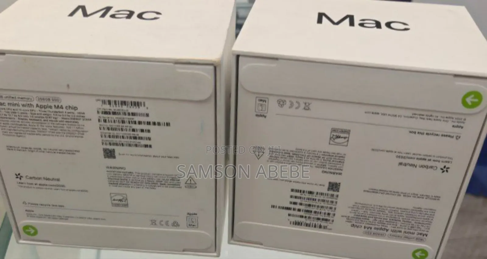 New Desktop Computer Apple Mac Mini M4 16GB Apple M4 SSD 256GB