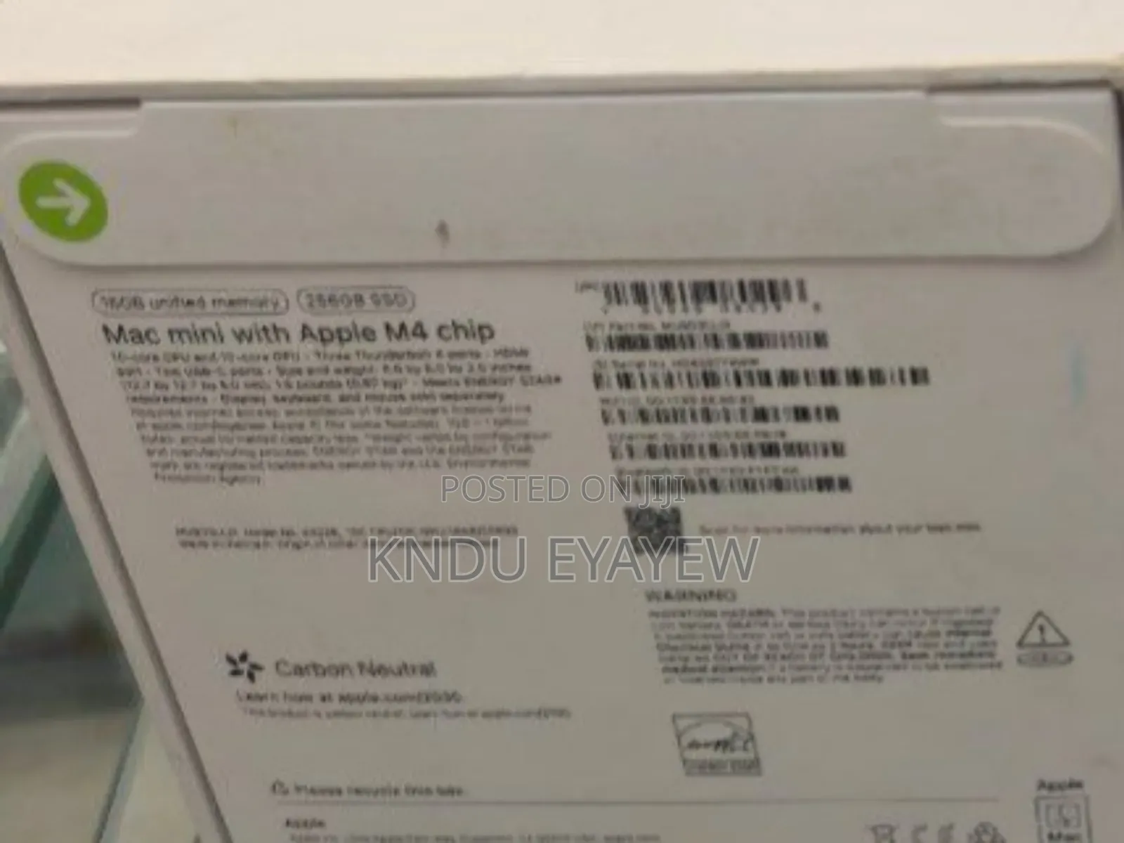 New Laptop Apple MacBook 16GB Apple M4 Max SSD 256GB