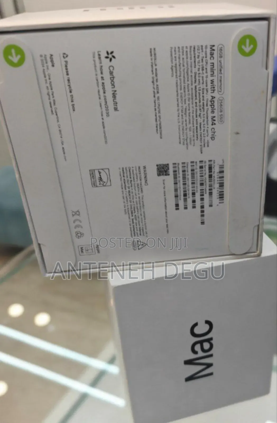 New Laptop Apple MacBook 16GB Apple M4 SSD 256GB