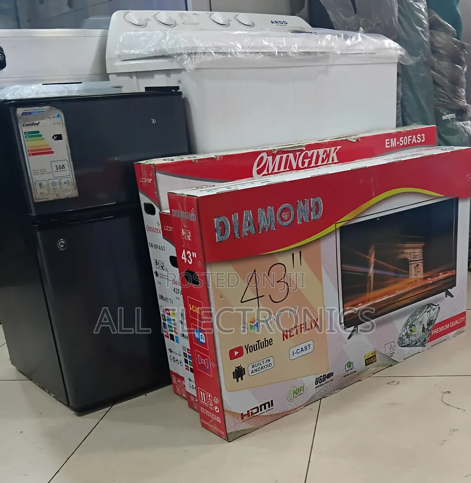 Diamond 43inch Smart Tv