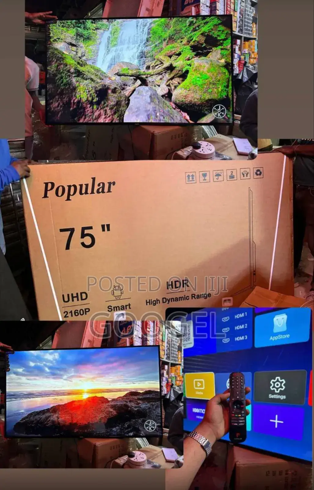 75 Inch Smart TV Popular New