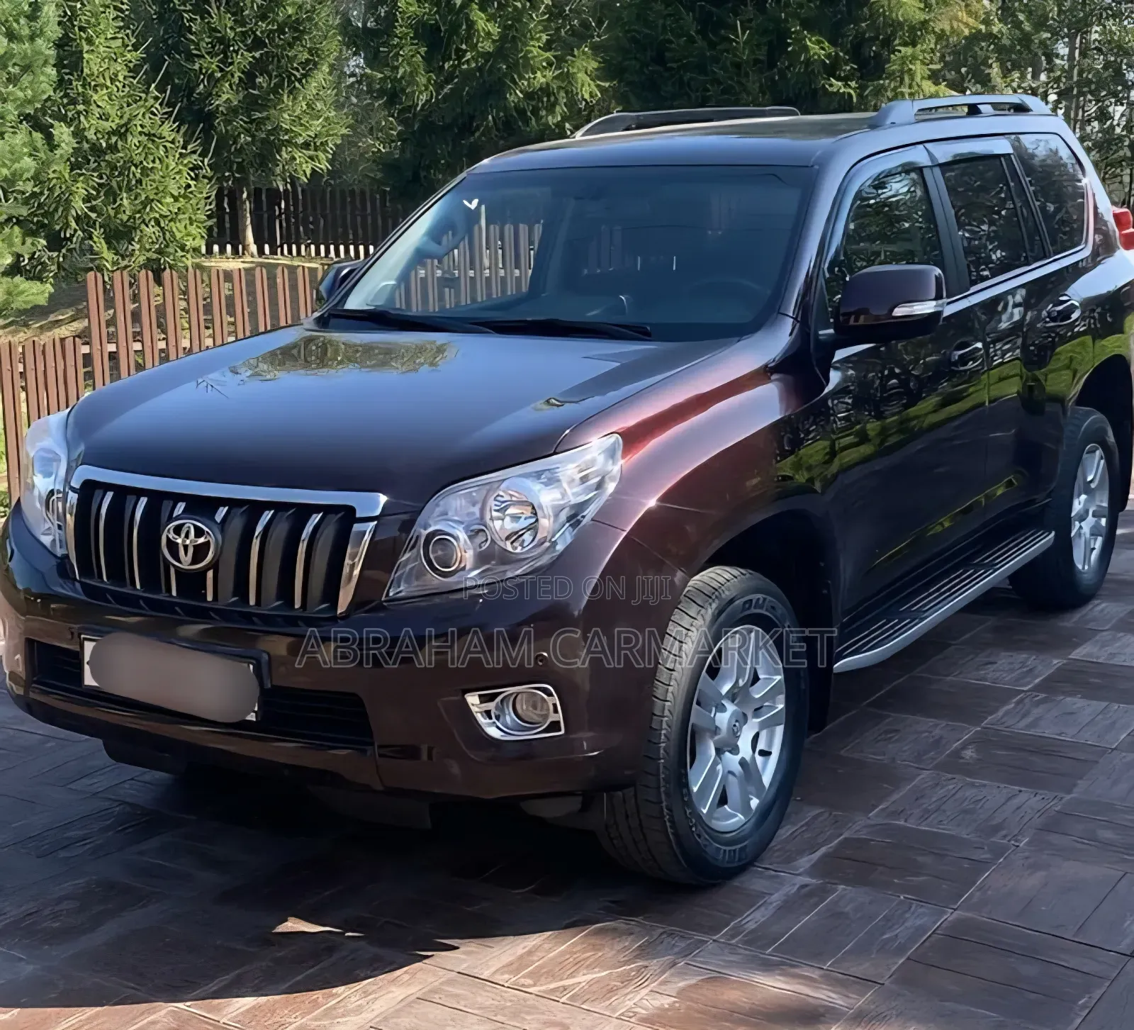 Toyota Land Cruiser 2012 Burgundy